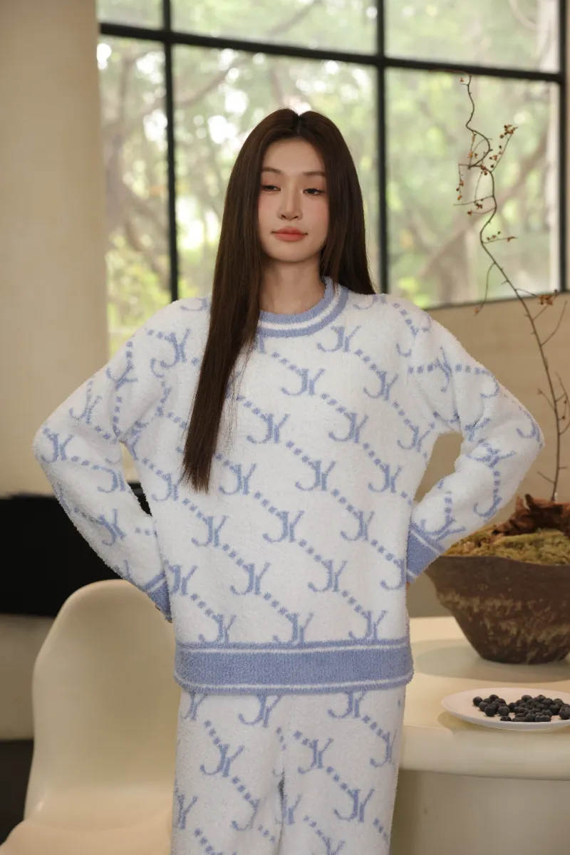 Zachte fleece pyjama voor dames