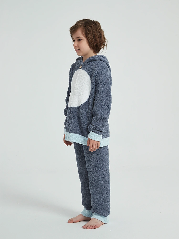 Boys Autumn and Winter Fleece Pajamas