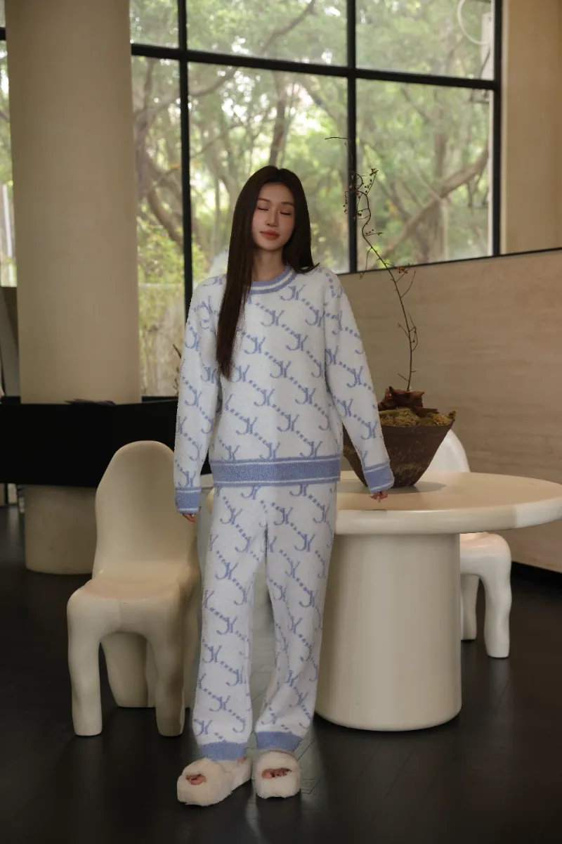 Zachte fleece pyjama voor dames